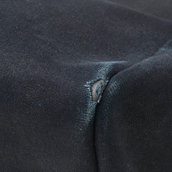 HERMES Navy Leather Tote Bag - Picture 8 of 15